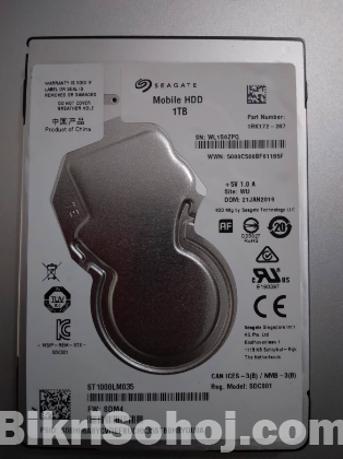 Seagate 1TB 2.5 Inch SATA Laptop HDD